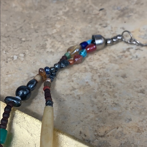 Handmade Beaded Layered Necklace - Picture 5 of 8